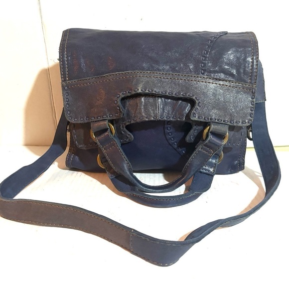 Lucky brand Elegant Blue Leather Women\'s crossbody Bag main image 4